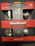 Kwikset Juno Lock , Door And Deadbolt Satin Nickel. Fixed Price $39.99.
