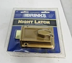 Nib Brinks 5655 Night Latch High Security Pin Residential Tumbler. Fixed Price $17.99.