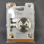 Round Pocket Door Latch Satin Nickel 2 1/8" National Hardware N350-363 V1954 New. Fixed Price $6.32.
