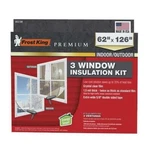 Frost King V83/3M 62" X 126" Window Film Insulation Shrink Kit Indoor/outdoor. Fixed Price $21.42.