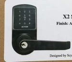 Scyan X2 Smart Door Keyless Touchscreen Keypad Access Auto Locking. Fixed Price $84.90.