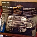 Mintcraft Security Door Guard Die Cast Zinc Chrome Finish New 113-3412. Fixed Price $7.54.