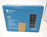 Devo G3 Smart Lock Fingerprint Keyless Entry With Doorbell Silver. Fixed Price $34.99.