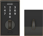 *1-PIECE* Schlage Keyless Touch Screen Deadbolt Century Aged Bronze BE375VCEN716. Fixed Price $139.99.