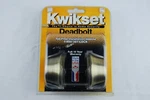 Kwikset Antique Brass Security Double Cylinder Door Deadbolt 665 Cp K2. Fixed Price $13.31.