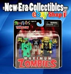 New York Comic Con Maximum Zombies Minimates 2-PACK Diamond 2011. Fixed Price $13.98.