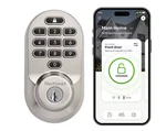 Kwikset Halo Satin Nickel Keypad Wifi Electronic Single-cylinder Smart Lock. Fixed Price $124.99.