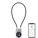 Fingerprint Cable Lock, 6" Long Smart Padlock With Bluetoot.... Fixed Price $50.99.