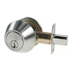 Nu-set 750-32D Dbl Cyl Deadbolt, Satin Stainless Steel. Fixed Price $20.65.