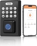 Tinewa Fingerprint Entry Door Lock, Exterior Deadbolt Smart. Fixed Price $49.78.