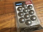 10 Pack Amerock 1-1/4 Diameter Oil Rubber Bronze Cabinet Knobs #1586ORB. Fixed Price $16.30.