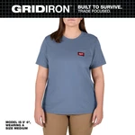 Milwaukee F451U-L Lg Blu Ss Wmn T-shirt. Fixed Price $29.07.