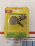 Patio Door Hardware No. 981 Wafer Lock Cylinder Sliding 9500 Dpi. Fixed Price $25.00.