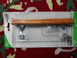 National Hardware Patio Door Handle Latch 100MM V1147H. Fixed Price $19.99.
