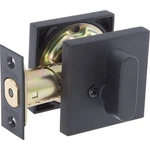 Toledo European Square Rosette Iron Black Single Cylinder Deadbolts. Fixed Price $29.99.