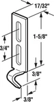 Prime-line 151955 Zinc-plated Stainless Steel Interior Latch Strike 4.5 In.. Fixed Price $14.46.