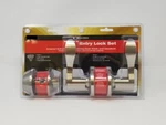 Ultra Hardware 84338 Lexington Level/deadbolt, Satin Nickel. Fixed Price $65.80.