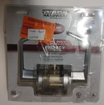 Universal Hardware Heavy-duty Privacy Lever Cylindrical Ansi Grade UH40128. Fixed Price $32.99.