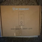 We Technology Tuya Combination Keypad Smart Door Lock, Black, Keys/latch. Fixed Price $85.00.