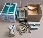Nos Vtg. Keil Rim Night Latch 51030 Brass Laquer, 2 Keys, Pin Tumbler Cylinder. Fixed Price $35.00.