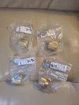 Two Flow Security Faucet Lock Heavy Duty Brass FSS50 Secure Outdoor Bibb Key. Fixed Price $24.95.