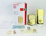 Honeywell Electronic Deadbolt Polished Brass (8712009). Fixed Price $41.12.