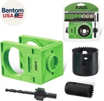 1-3/8" 1-3/4" Door Lock Installation Kit With Large Chip-clearance Slots,. Fixed Price $19.14.