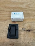 Deltana SDAR325U19 Hd 1/4" Tall Adjustable Sliding Door Receiver, Black *read*. Fixed Price $9.99.