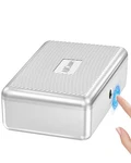 Aicase Biometric Fingerprint Storage Box Portable Money Jewelry Safe Lock. Fixed Price $91.94.