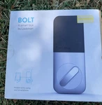 Lockitron Bolt Keyless Door Satin Nickel Unlock Via Smartphone. Fixed Price $22.00.