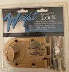 Wright Jimmy Proof Door Lock V385BR Brass Nos Keys Usa. Fixed Price $32.99.