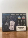 Ticonn Keyless Deadbolt Entry Door Lock Keypad Front Black Matte New. Fixed Price $31.99.