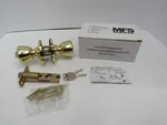 Mfs Supply Polished Brass Entry Lock Keys 76667 Hardware Pack Door Kit. Fixed Price $16.88.