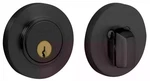 Baldwin Contemporary Round Single Cylinder Keyed Entry Deadbolt-oil Rubbed Bronz. Fixed Price $94.99.