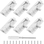 Biaungdo 6 Pcs Slide Bolt Latch Lock, 2 Inch Small Barrel Door Security. Fixed Price $11.37.
