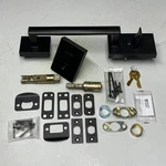 Kwikset Handleset Single Culinder San Clemente Lip, Matte Black 98180-007. Fixed Price $142.24.