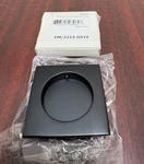 Emtek 2213US19 Square 2.5 Flush Pull W/ Round Bore For Pocket Doors-matte Black. Fixed Price $18.95.