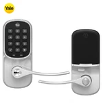 Yale YRL216-ZW2-619 Keypad Deadbolt Z-wave Lock- Satin Nickel. Fixed Price $301.99.