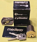 Medeco Rim 1/16 High Security Door Lock Cylinder For Jimmy Proof New. Fixed Price $89.24.