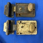 3 Vintage Yale Security Deadbolt Door Latch Rim Lock Black Cast Iron & Brass. Fixed Price $57.35.