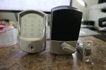 Schlage BE489WB Smart Deadbolt Door Lock No Screws/keys. Fixed Price $79.98.
