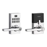 Kwikset Smartcode 917 Keypad Electronic Lever Lock Polished Chrome. Fixed Price $154.99.