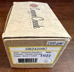 Copper Creek DB2420BC Double Cylinder Deadbolt, Black. Fixed Price $18.38.