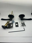 Kwikset 200BL-11PV1, Balboa Reversible Passage Leverset, Venetian Bronze. Fixed Price $18.99.