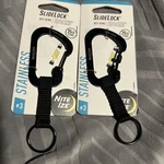 Nite Ize Slidelock Stainless Steel Key Ring #3 Black (2-PACK). Fixed Price $14.99.