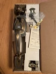 Weiser Bolt Lock Entrance Handle Door Knob Brass Finish W/keys #DA6170 Nos W/box. Fixed Price $120.00.