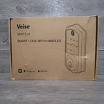Veise VEO17-H Smart Lock With Handles Black. Fixed Price $55.00.