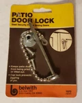 New Belwith Steel Pin Sliding Patio Door Lock #1970 Made Japan. Fixed Price $7.44.