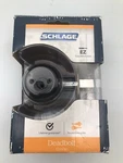 Schlage Aged Bronze Double Cylinder Deadbolt Mod B62N V 716.--KEYED Alike. Fixed Price $31.99.