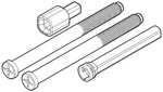 Kwikset 83022 Deadbolt Thick Door Extension Kit. Fixed Price $18.08.